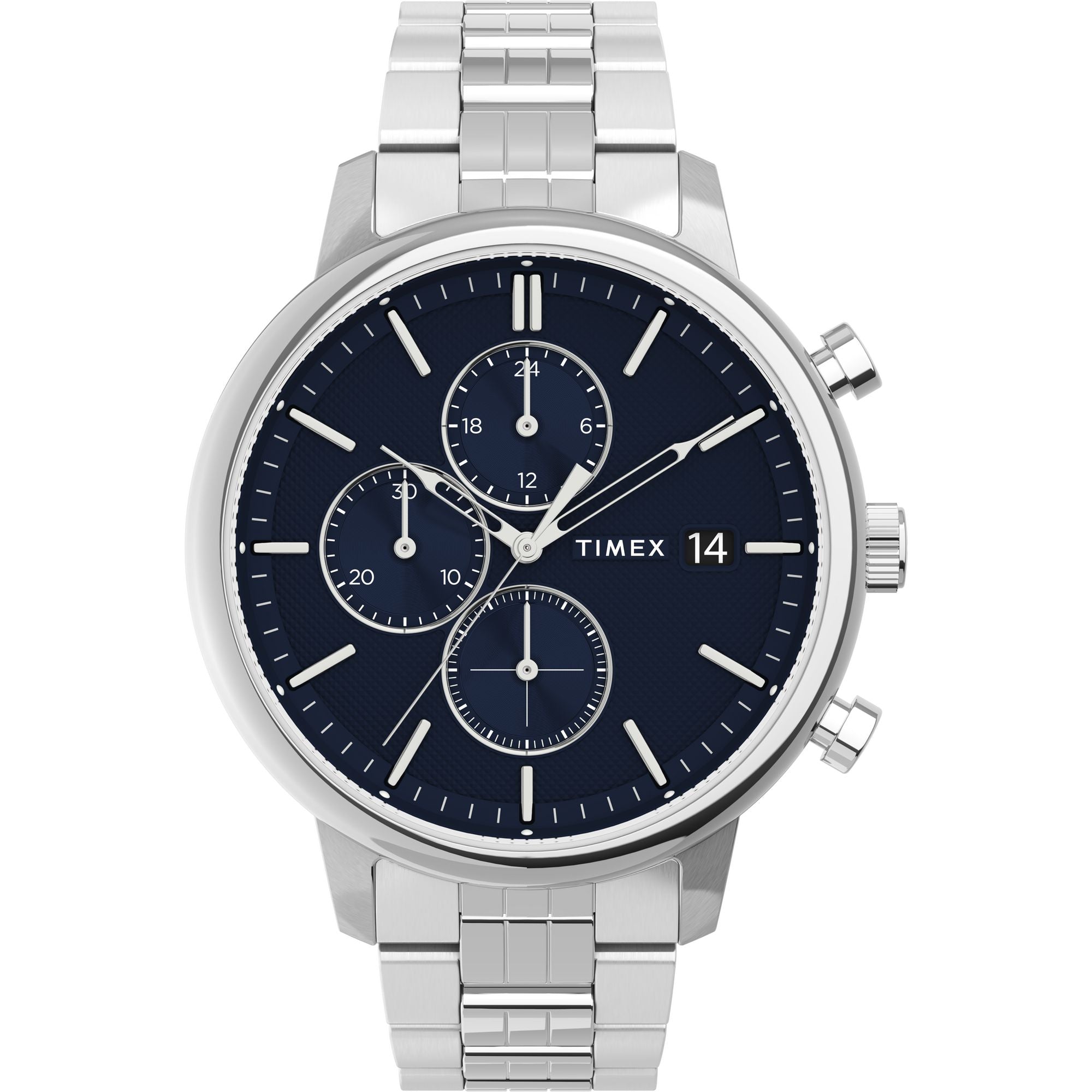 TW2V01700 Reloj Timex Chicago de hombre pulsera de metal 45 mm