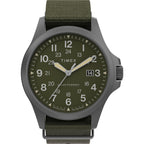TW2V03700 Reloj Timex Expedition Field Solar de hombre correa de tela - Tela Verde