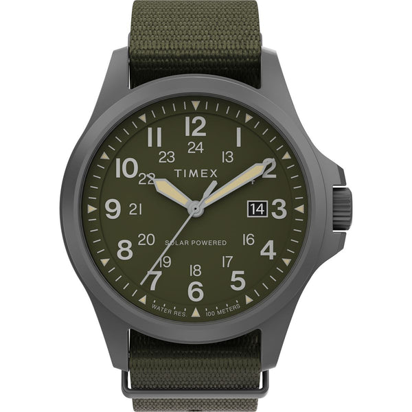 TW2V03700 Reloj Timex Expedition Field Solar de hombre correa de tela - Tela Verde