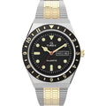 TW2V18500 Reloj Timex Q Reissue Hombre Metal Bicolor Negro