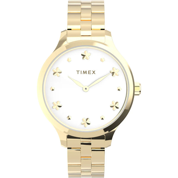 TW2V23300 Reloj Timex Peyton Mujer Metal Dorado Esfera