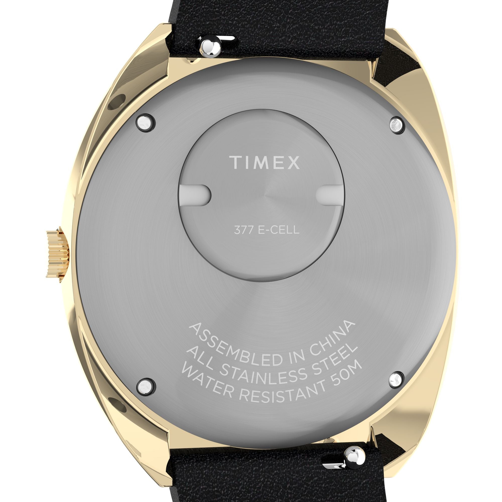 TW2V25400 Reloj Timex Q 1972 Reissue Unisex Dorado Rojo