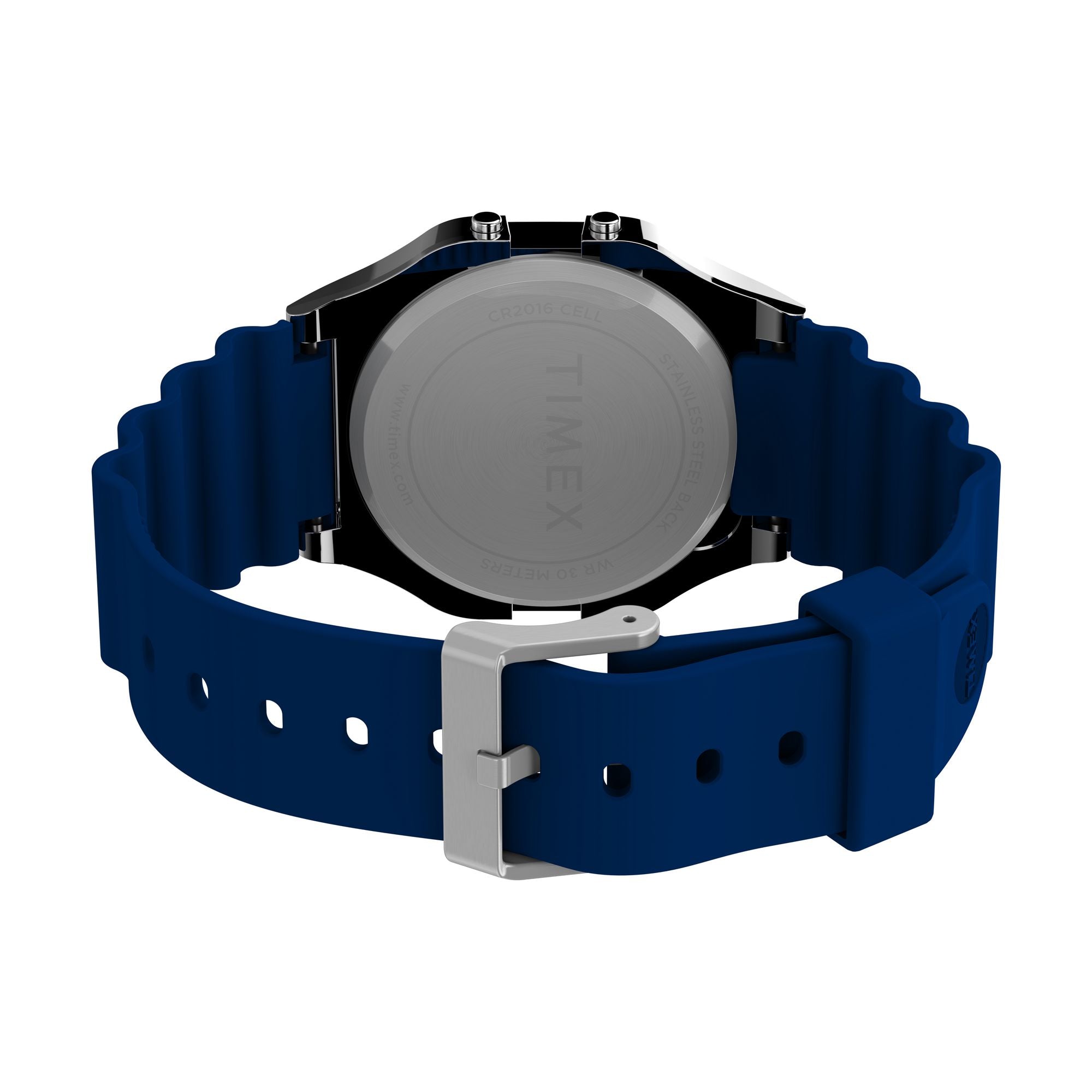 TW2V41200 Reloj Timex T80 Unisex Correa Resina Azul