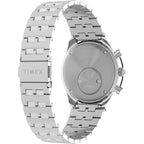 TW2V42600 Reloj Timex Q de hombre correa de metal - Acero Inoxidable Plateado