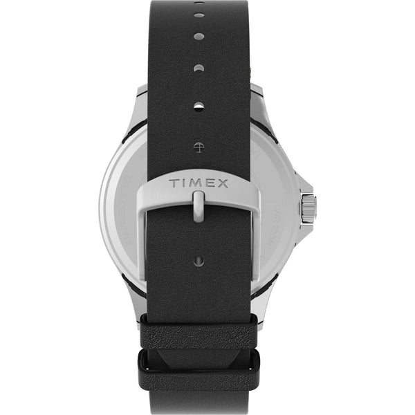 TW2V45300 Reloj Timex Navi Harbour Hombre Piel Negro Verde