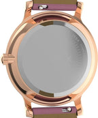 TW2V66900 Reloj Timex Transcend Mujer Correa Cuero Rosa