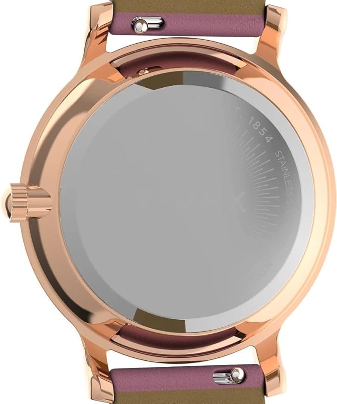 TW2V66900 Reloj Timex Transcend Mujer Correa Cuero Rosa