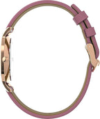 TW2V66900 Reloj Timex Transcend Mujer Correa Cuero Rosa