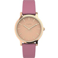 TW2V66900 Reloj Timex Transcend Mujer Correa Cuero Rosa