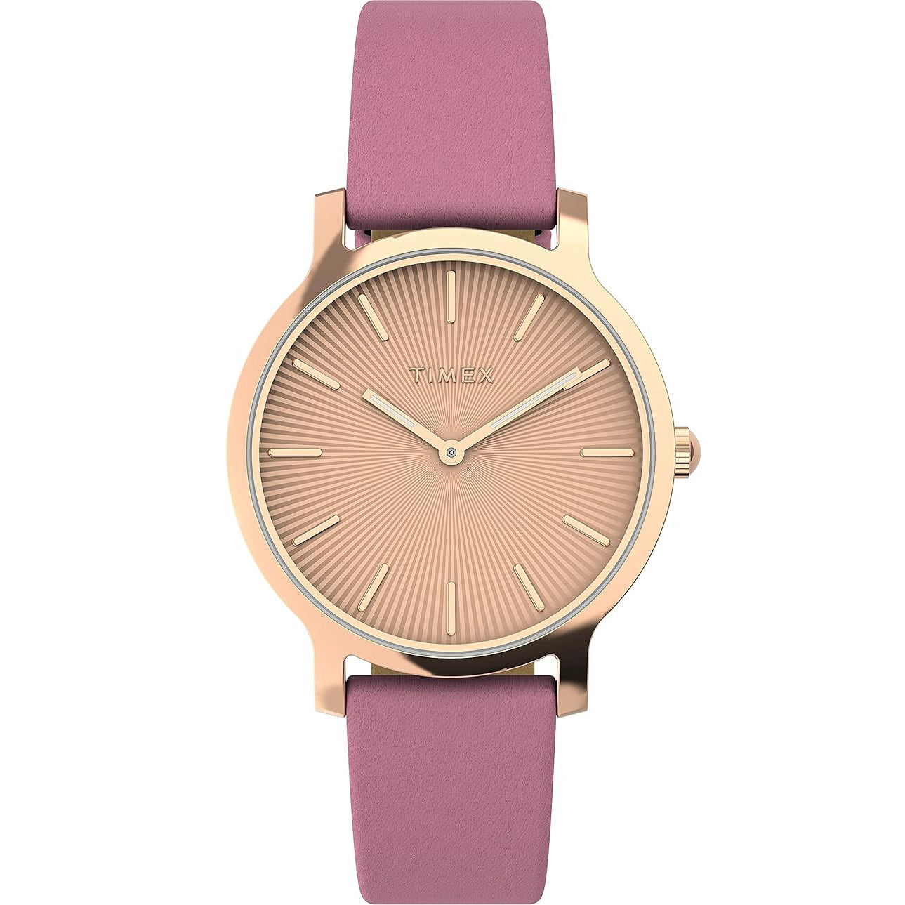 TW2V66900 Reloj Timex Transcend Mujer Correa Cuero Rosa