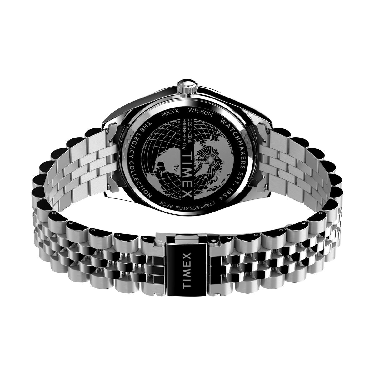 TW2V67800 Reloj Timex Legacy Hombre Acero Esfera Negra