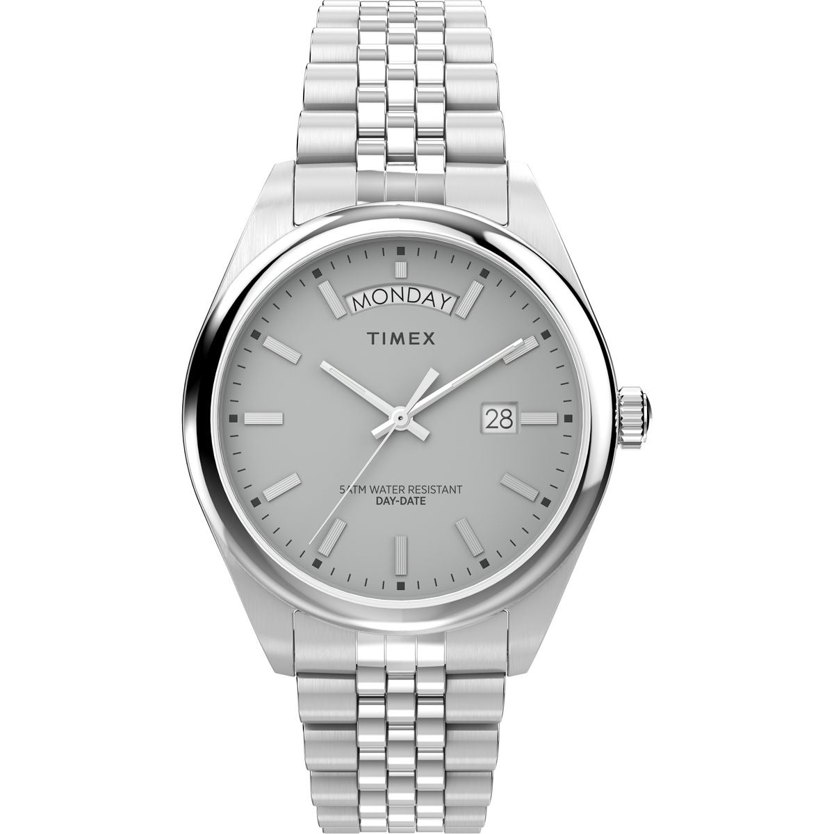 TW2V67900 Reloj Timex Legacy Hombre Correa Acero Gris