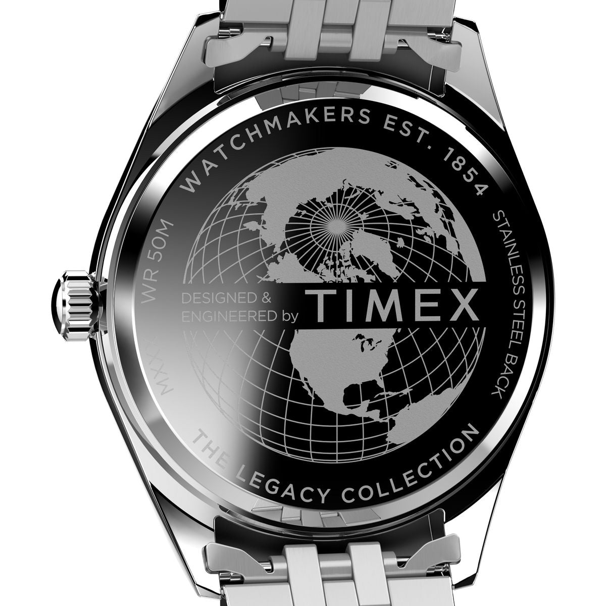 TW2V67900 Reloj Timex Legacy Hombre Correa Acero Gris