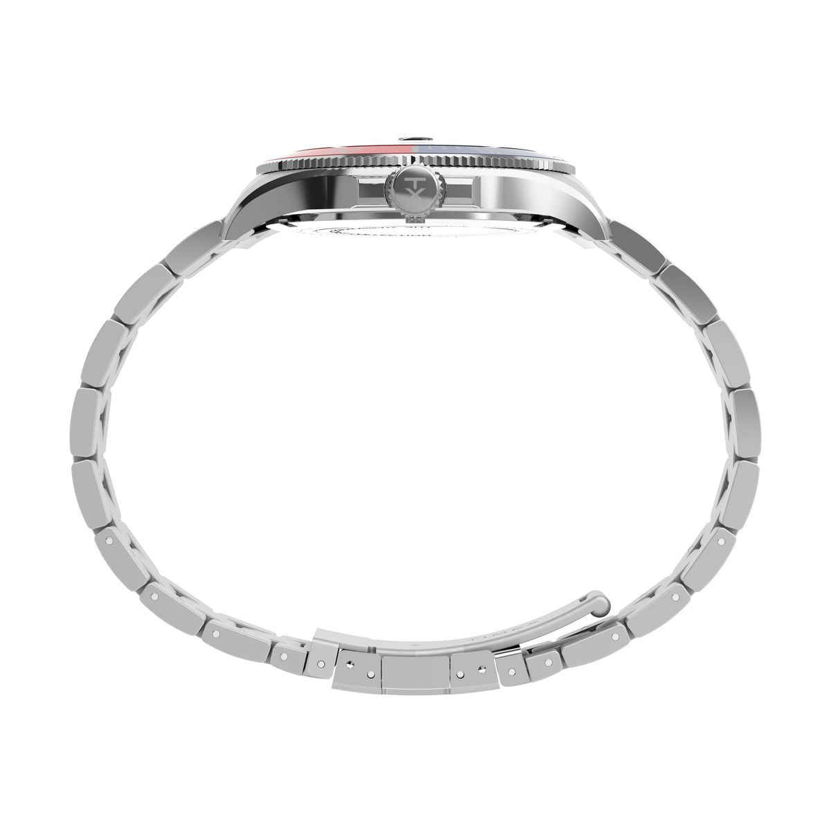TW2V72100 Reloj Timex Harborside de hombre correa de metal - Acero Inoxidable Plateado