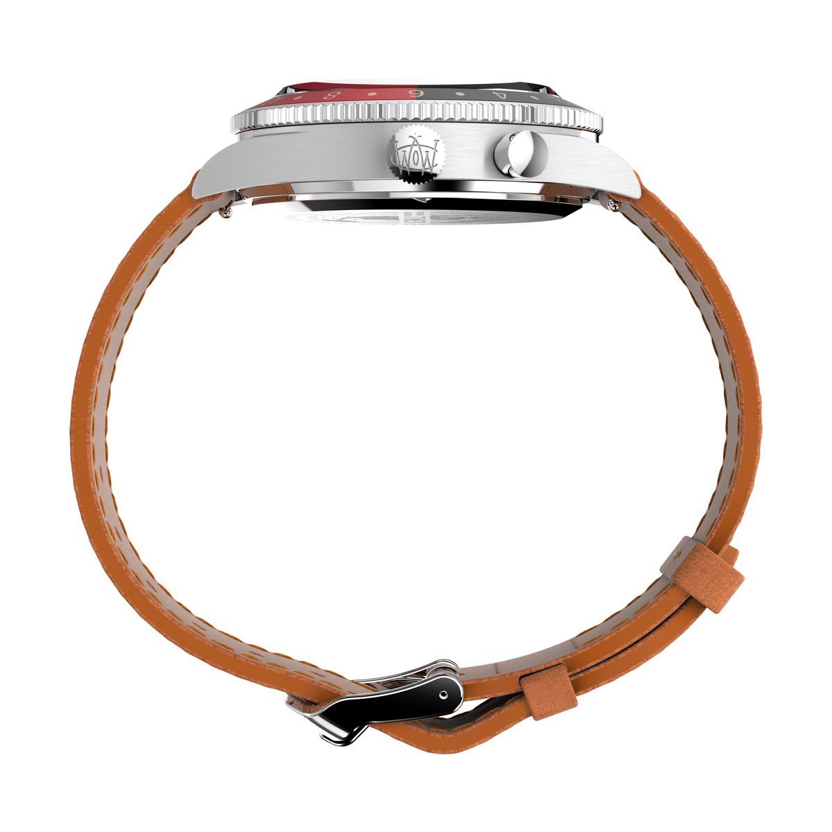 TW2V74000 Reloj Timex Waterbury GMT Hombre Correa Cuero
