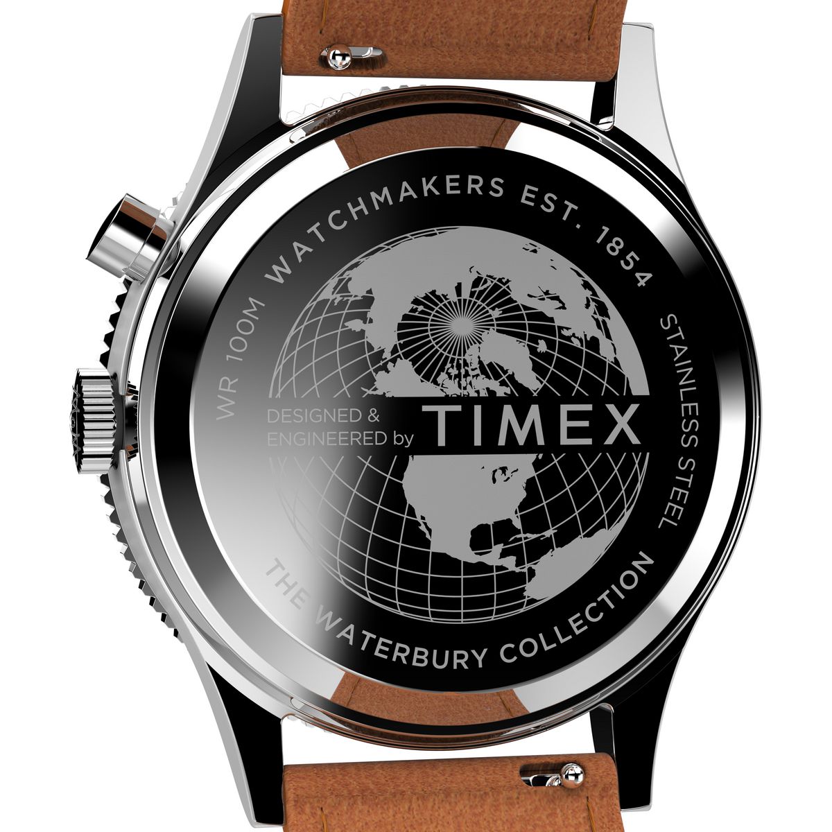 TW2V74000 Reloj Timex Waterbury GMT Hombre Correa Cuero