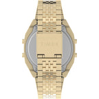 TW2V74300 Reloj Timex T80 Unisex Metal Dorado