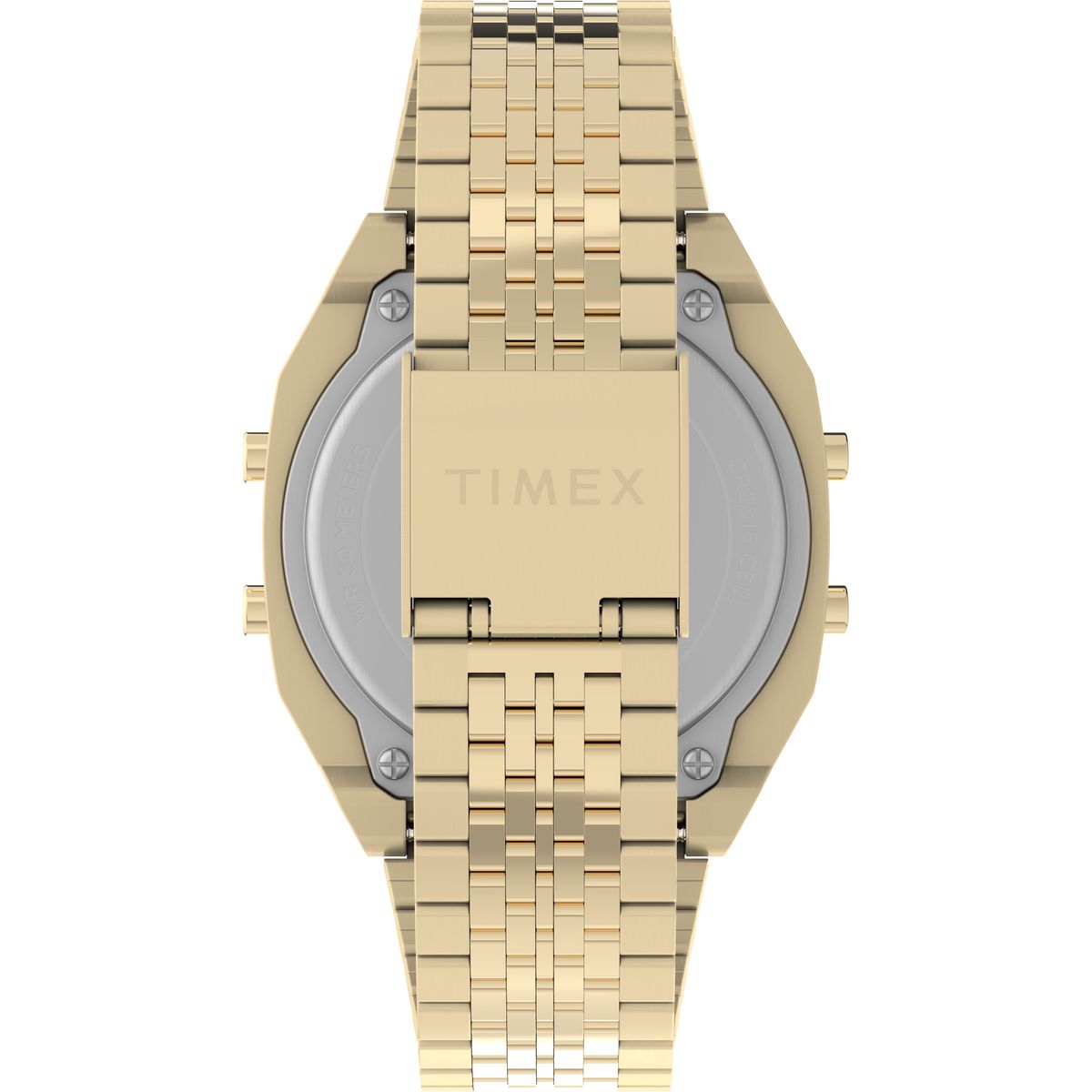 TW2V74300 Reloj Timex T80 Unisex Metal Dorado