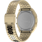 TW2V74300 Reloj Timex T80 Unisex Metal Dorado