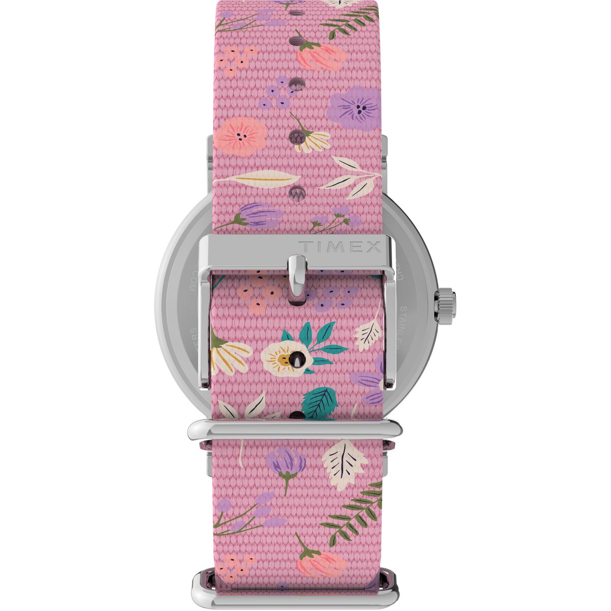 TW2V77800 Timex Weekender Reloj para Mujer Snoopy Peanuts 38 mm - Tela Rosa