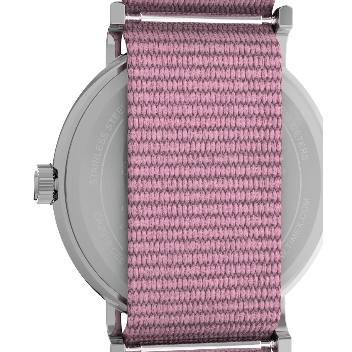 TW2V77800 Timex Weekender Reloj para Mujer Snoopy Peanuts 38 mm - Tela Rosa