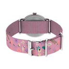 TW2V77800 Timex Weekender Reloj para Mujer Snoopy Peanuts 38 mm - Tela Rosa