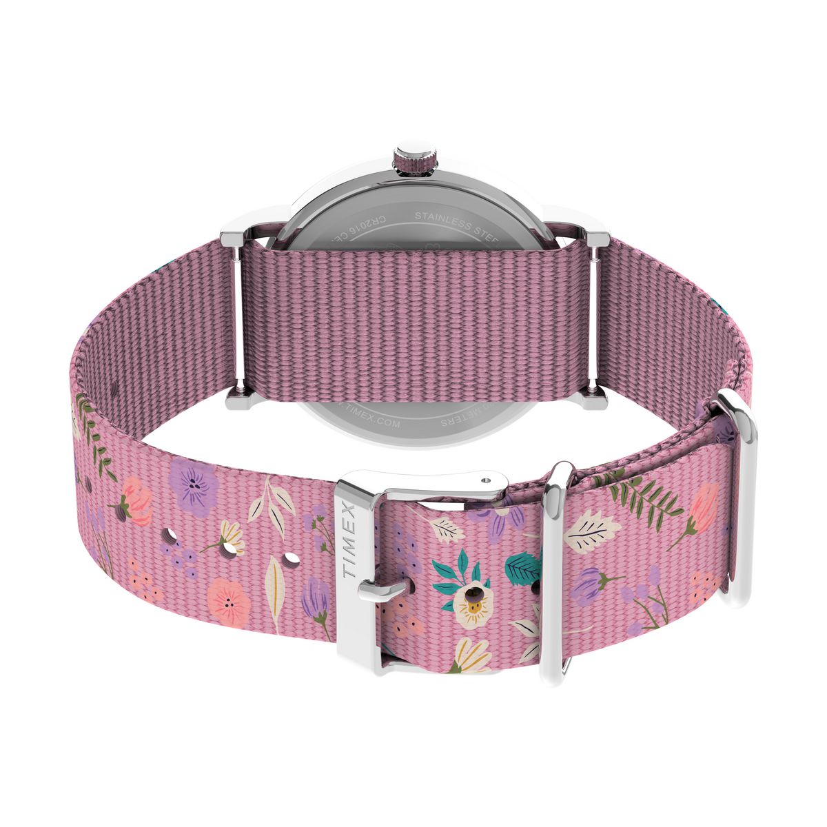 TW2V77800 Timex Weekender Reloj para Mujer Snoopy Peanuts 38 mm - Tela Rosa