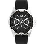 TW2V79100 Reloj Timex Steel Hombre Correa Cuero Negro