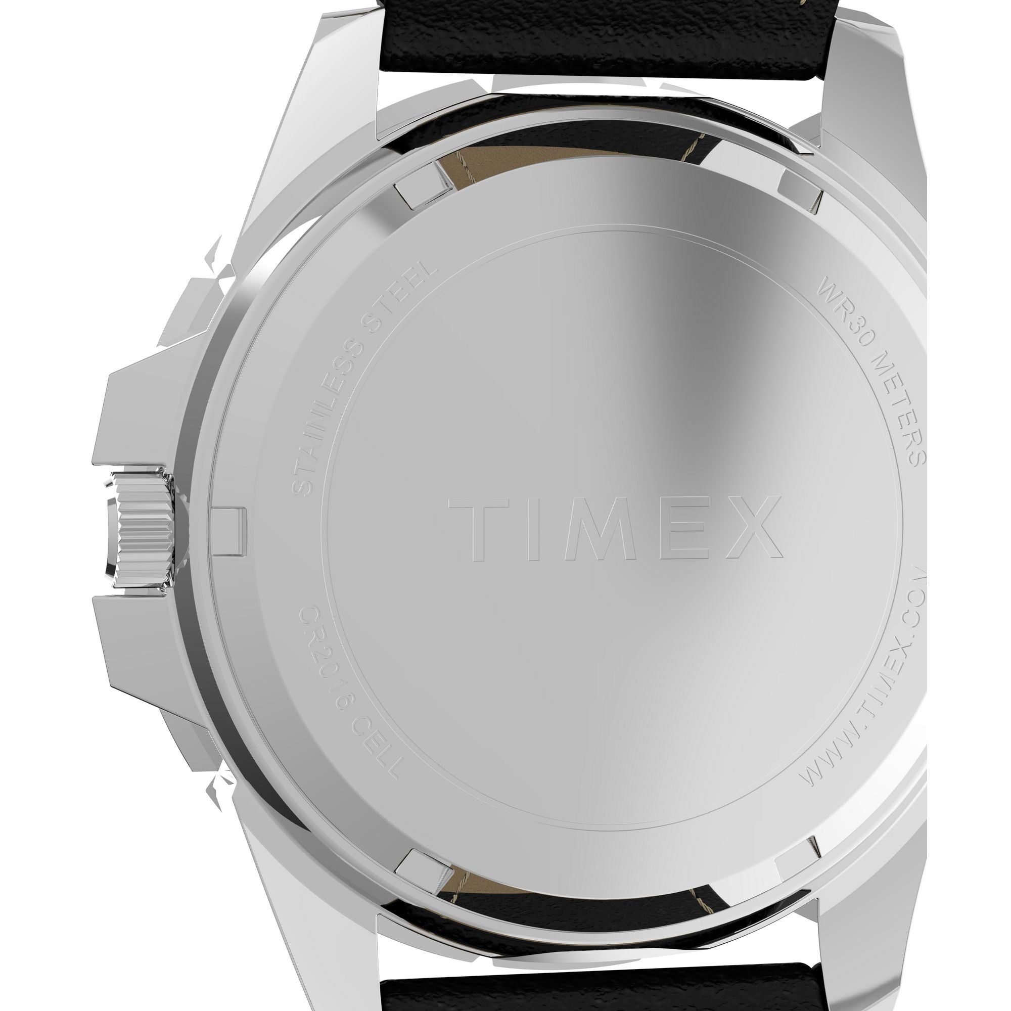 TW2V79100 Reloj Timex Steel Hombre Correa Cuero Negro