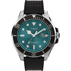 TW2V91700 Reloj Timex Harnborside de hombre correa de silicona - Resina Negro