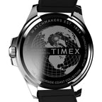 TW2V91700 Reloj Timex Harnborside de hombre correa de silicona - Resina Negro