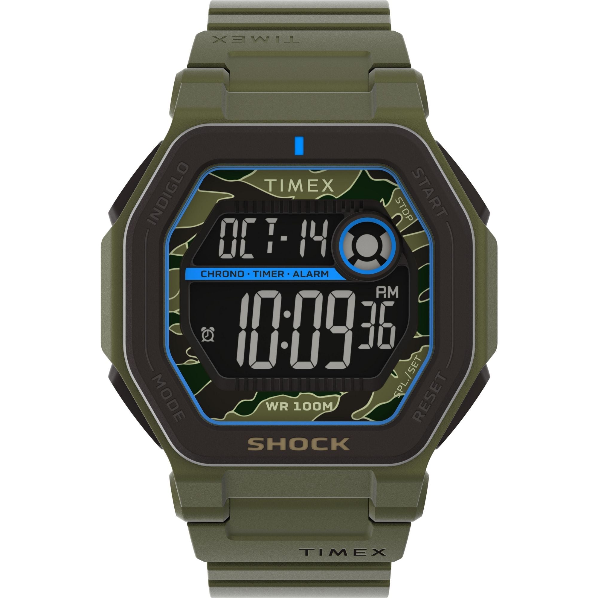 TW2V93700 Reloj Timex Command Encounter Hombre Resina Verde