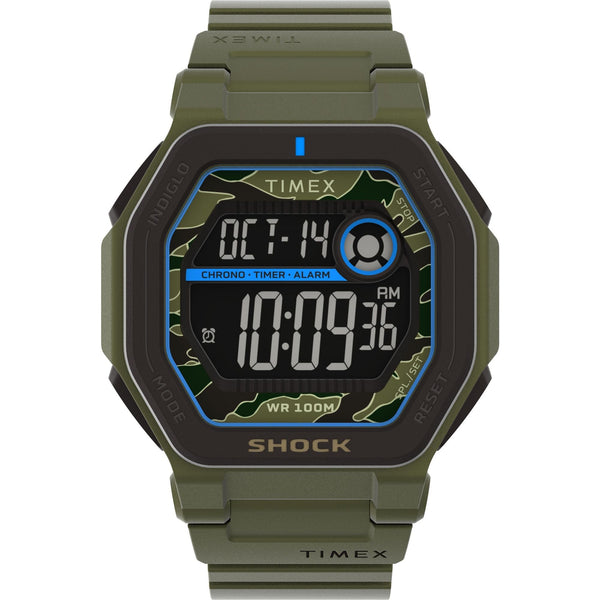 TW2V93700 Reloj Timex Command Encounter Hombre Resina Verde