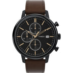 TW2W13200 Reloj Timex Chicago de hombre pulsera de piel 45 mm