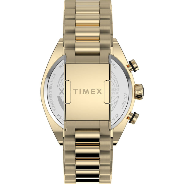TW2W22100 Reloj Timex Legacy Hombre Dorado Esfera Negra