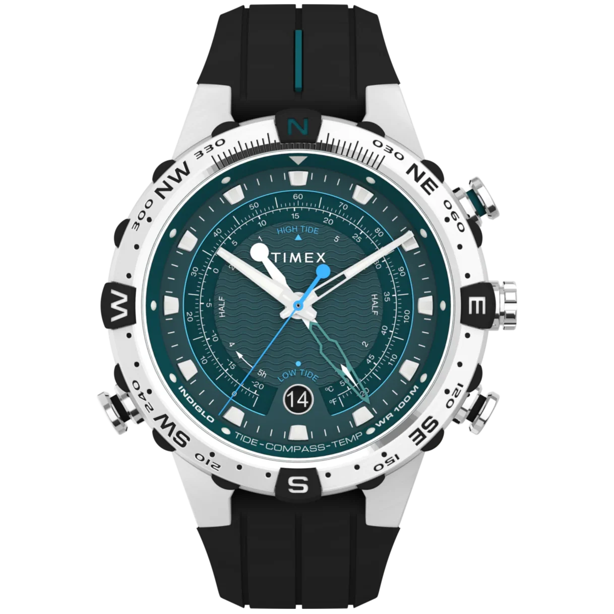 TW2W24200 Reloj Timex Expedition de hombre pulsera de silicona - Resina Negro