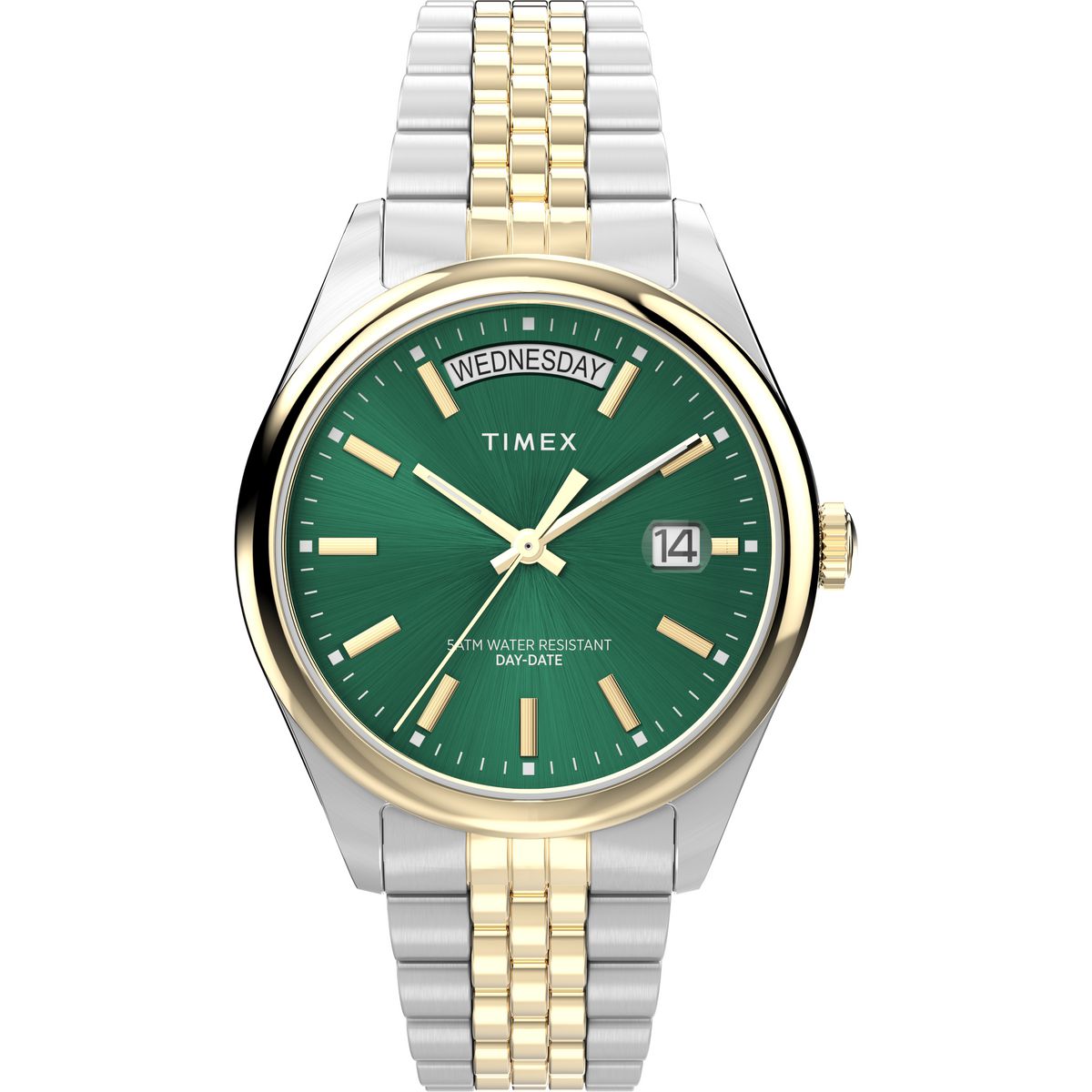 TW2W32100 Reloj Timex Legacy Mujer Acero Plata Oro Esfera