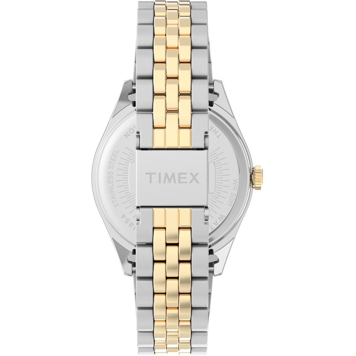 TW2W32100 Reloj Timex Legacy Mujer Acero Plata Oro Esfera