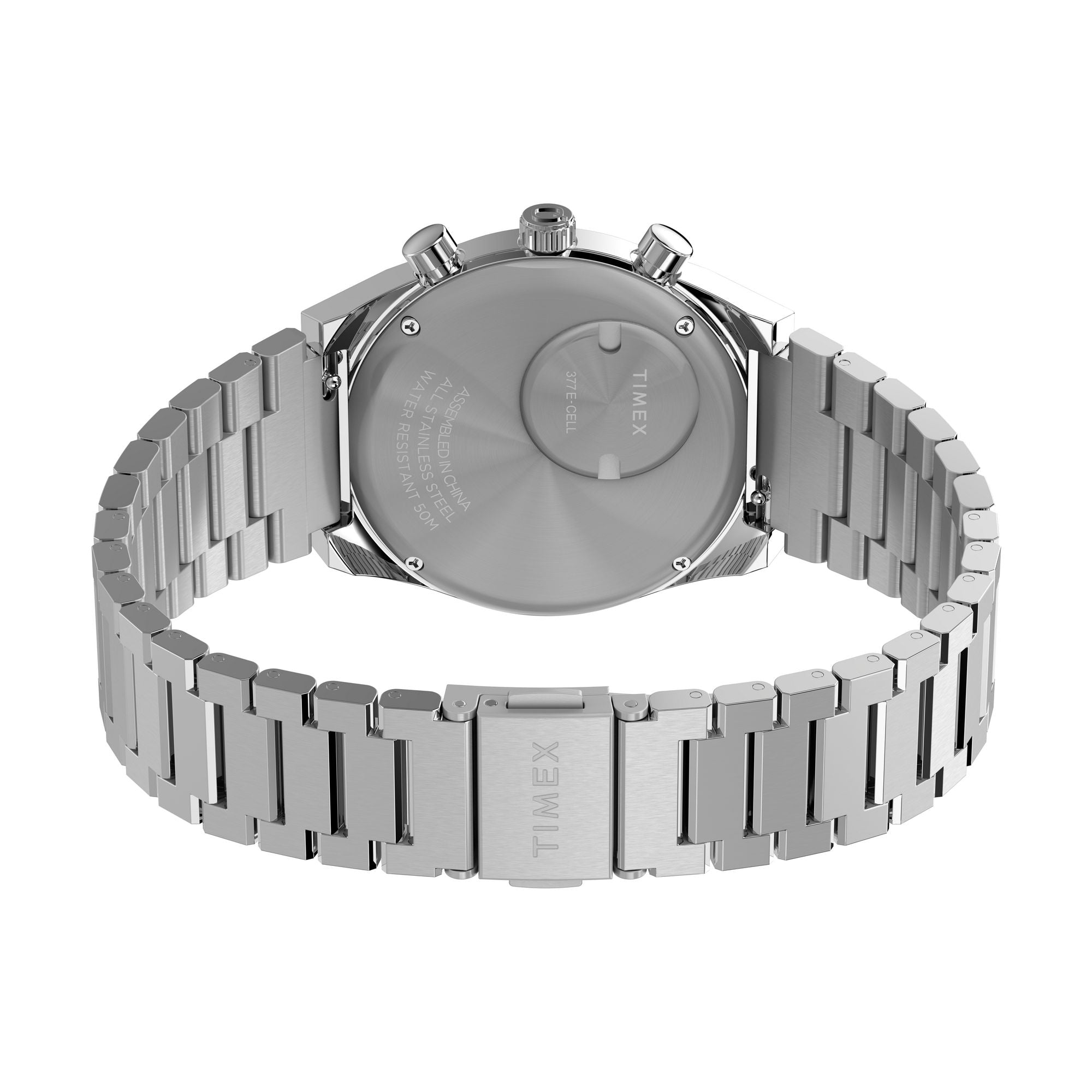 TW2W33600 Reloj Timex Q Falcon Eye Hombre Acero Verde
