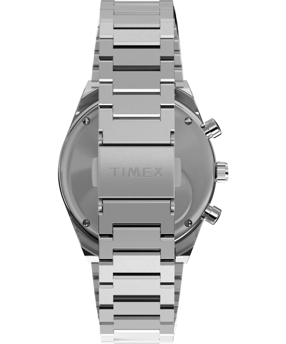 TW2W33700 Reloj Timex Q Falcon Eye Hombre Acero Azul
