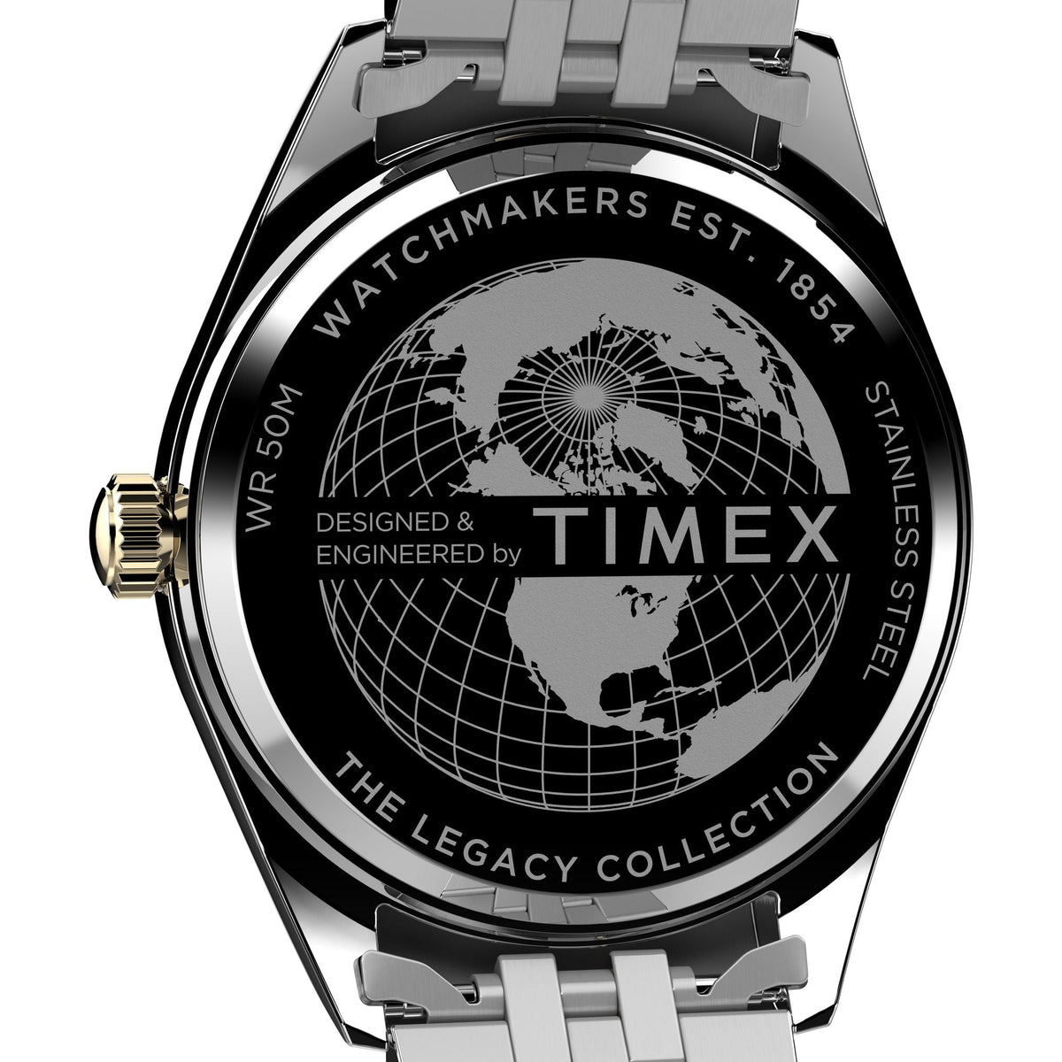 TW2W42800 Reloj Timex Legacy de hombre correa de metal - Acero Inoxidable Bicolor