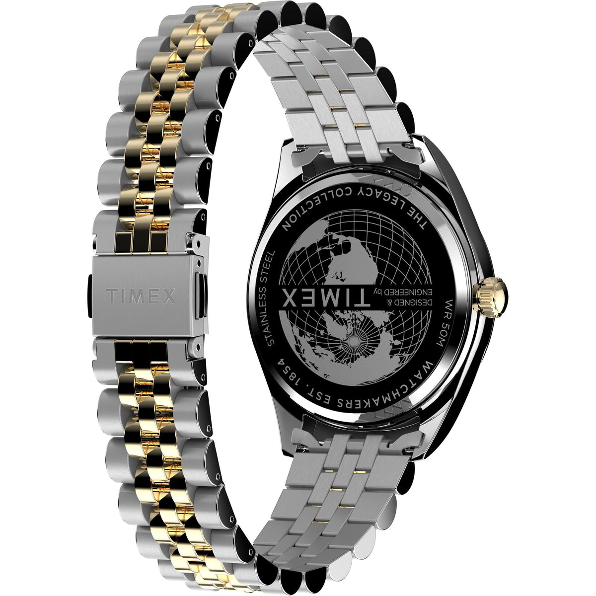 TW2W42800 Reloj Timex Legacy de hombre correa de metal - Acero Inoxidable Bicolor