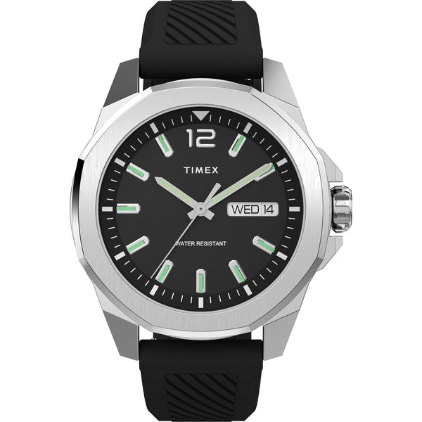 TW2W42900 Reloj Timex Essex de hombre correa de caucho - Resina Negro
