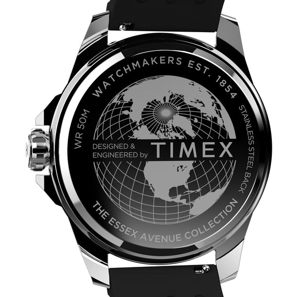TW2W42900 Reloj Timex Essex de hombre correa de caucho - Resina Negro