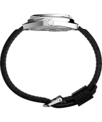 TW2W44700 Reloj Timex Q Timex Hombre Piel Negra Esfera Verde