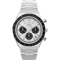 TW2W53300 Reloj Timex Q de hombre correa de metal - Acero Inoxidable Plateado