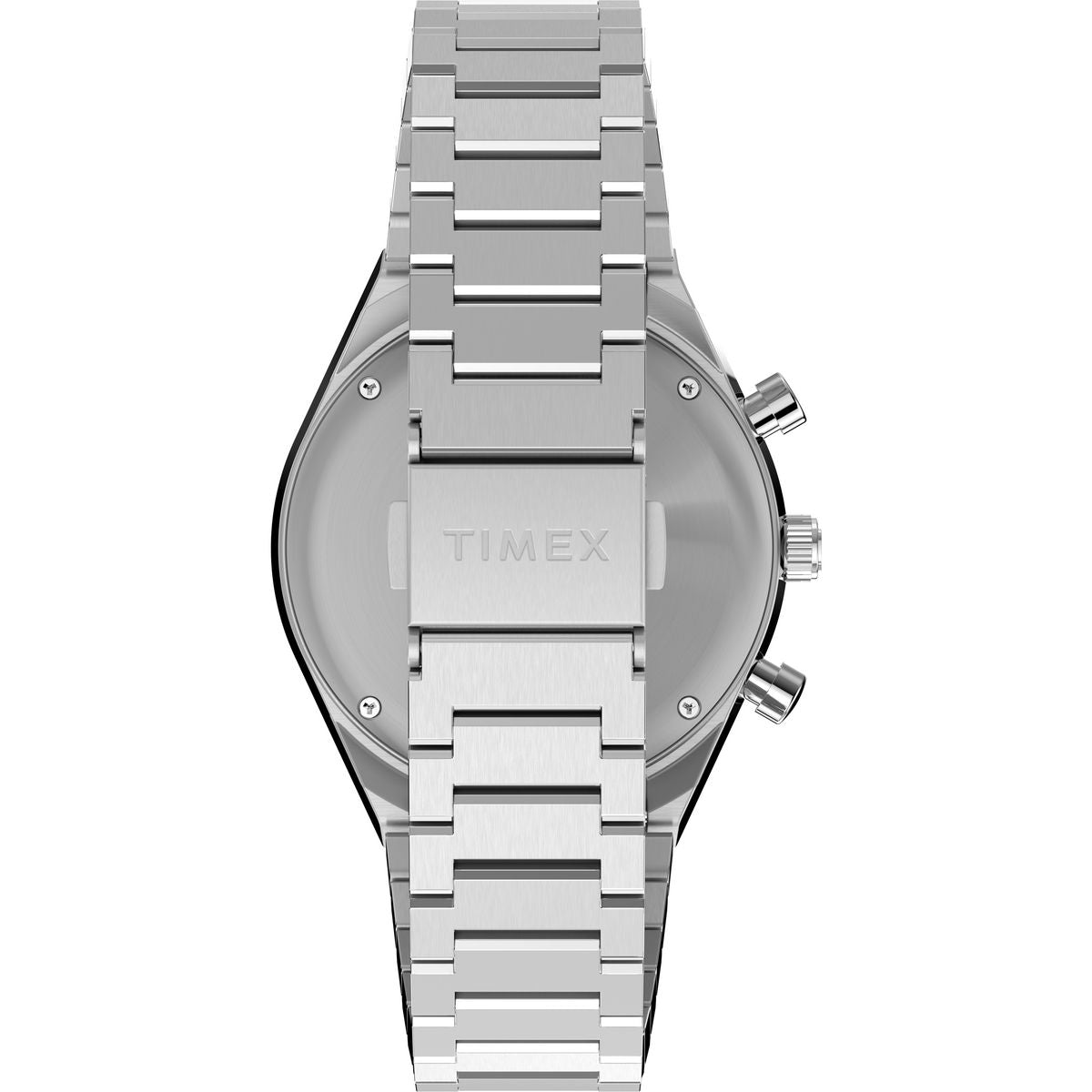 TW2W53300 Reloj Timex Q de hombre correa de metal - Acero Inoxidable Plateado