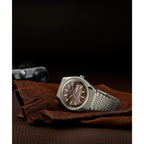 TW2W62400 Reloj Timex Q Falcon Eye de caballero correa de metal - Acero Inoxidable Plateado