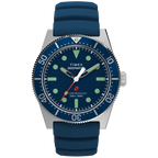TW2W74600 Reloj Timex Deepwater Hombre Caucho Azul Marino