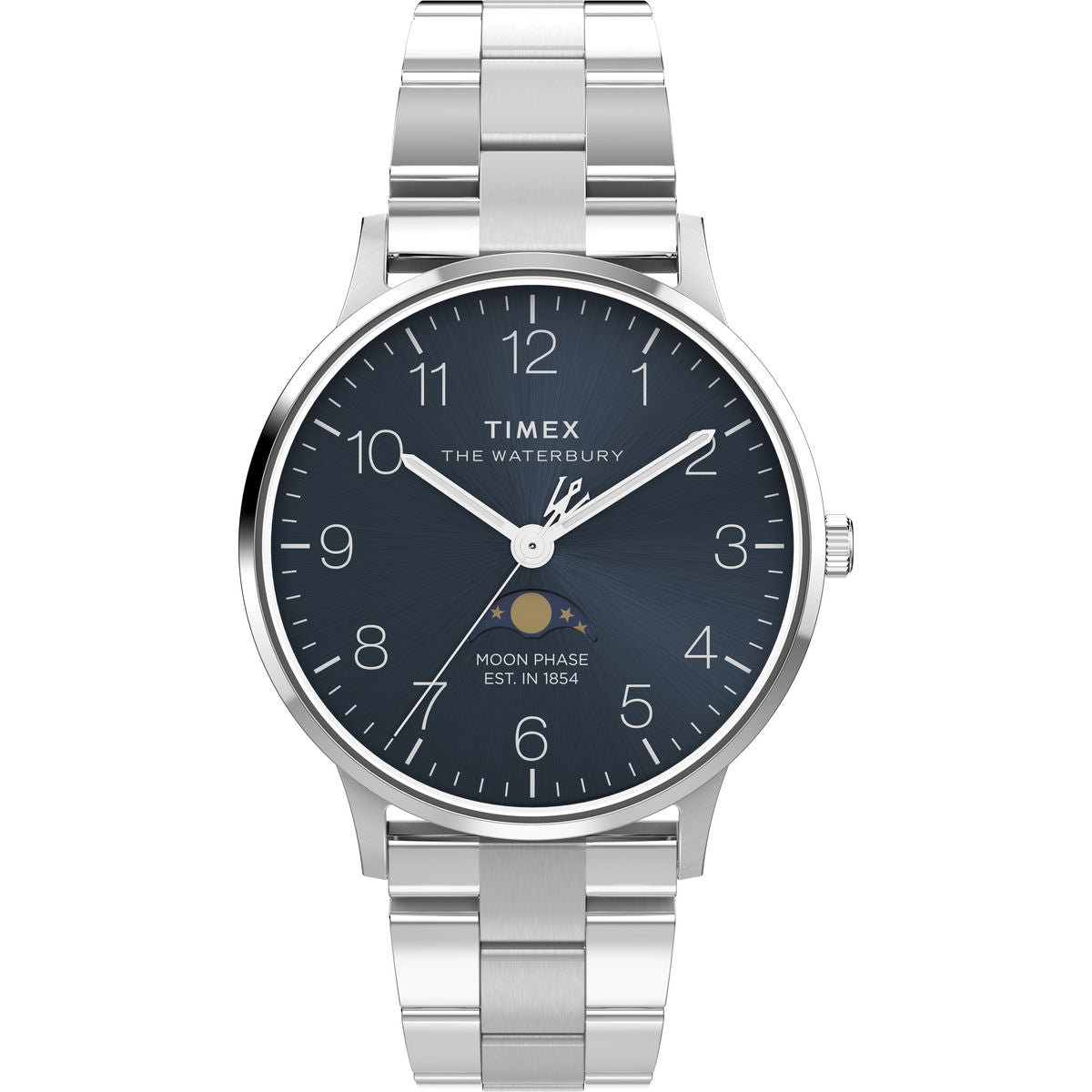 TW2W75700 Reloj Timex Waterbury Classic de hombre correa de metal - Acero Inoxidable Plateado
